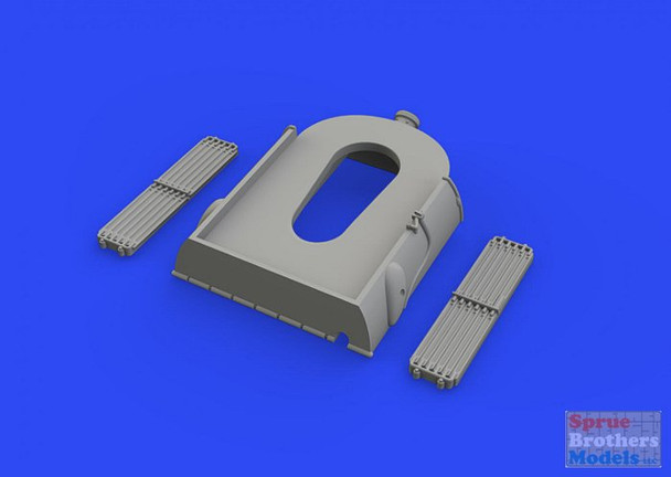 EDU648320 1:48 Eduard SE.5a Wolseley Viper Radiator - HIspano Suiza for 2-Blade Prop (EDU kit)