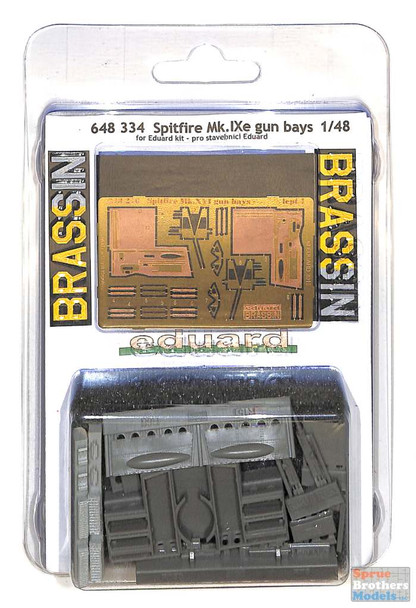 EDU648334 1:48 Eduard Brassin Spitfire Mk.IXe Gun Bays (EDU kit)