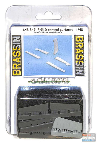 EDU648345 1:48 Eduard Brassin P-51D Mustang Control Surfaces (AFX kit)