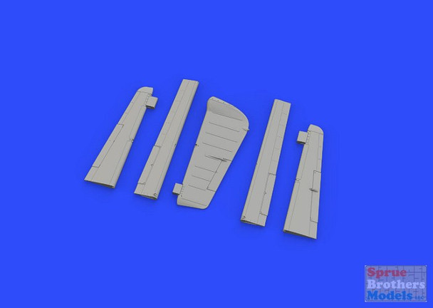 EDU648345 1:48 Eduard Brassin P-51D Mustang Control Surfaces (AFX kit)