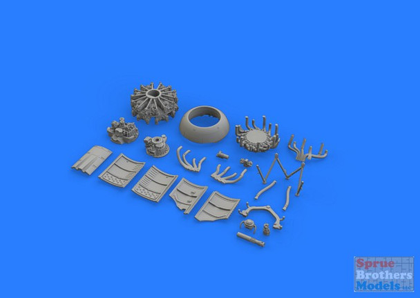 EDU648391 1:48 Eduard Fw 190A-5 Engine Set (EDU kit)