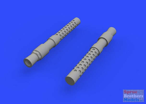 EDU648401 1:48 Eduard Brassin Bf 109G-6 Gun Barrels (TAM kit)