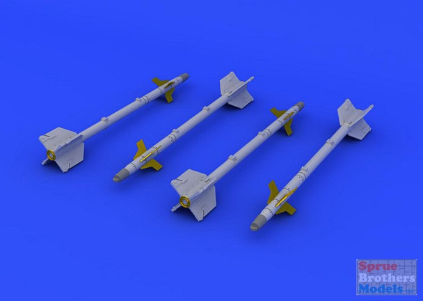 EDU672064 1:72 Eduard Brassin AIM-9J Sidewinder Missile Set