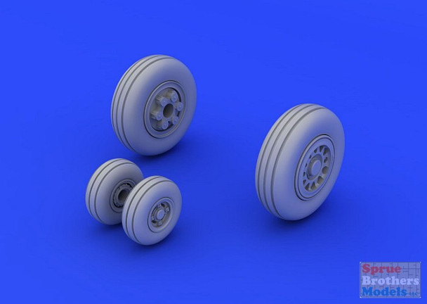 EDU672067 1:72 Eduard JAS.39 Gripen Wheels Set (REV kit)
