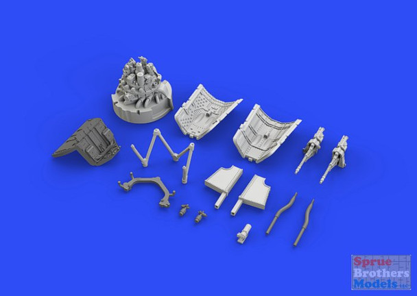 EDU672101 1:72 Eduard Brassin Fw 190A-5 Fuselage Guns (EDU kit)