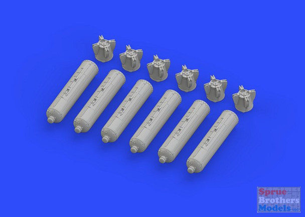EDU672128 1:72 Eduard Brassin CBU-97 Cluster Bomb Set