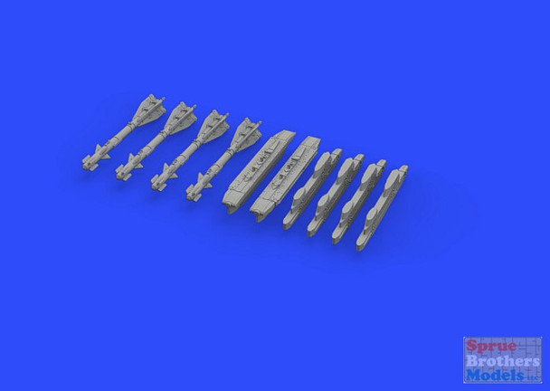 EDU672149 1:72 Eduard Brassin R-60 / AA-8 Aphid Missile Set