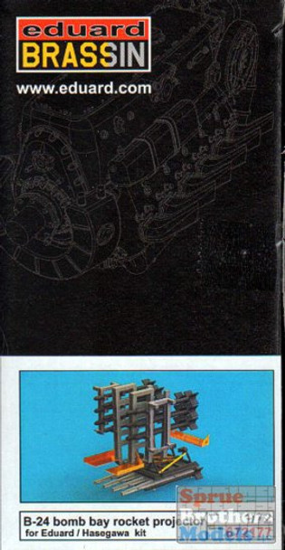 EDU672177 1:72 Eduard Brassin B-24 Liberator Bomb Bay Rocket Projector (EDU/HAS kit)