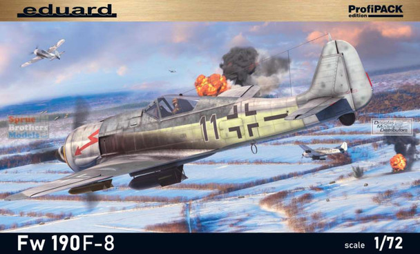 EDU70119 1:72 Eduard Fw190F-8 ProfiPACK Edition