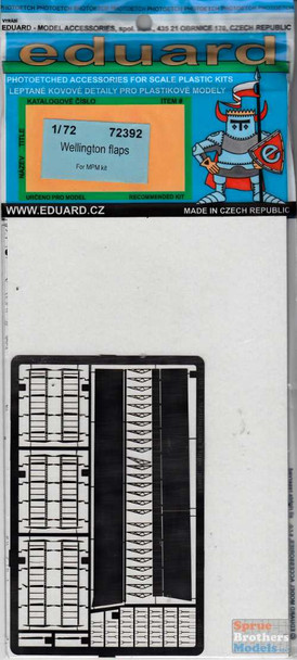 EDU72392 1:72 Eduard PE - Wellington Flaps (MPM kit)