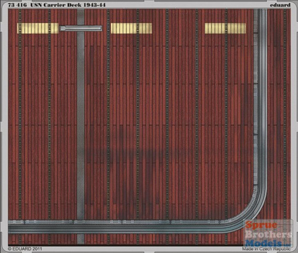 EDU73416 1:72 Eduard Color PE - USN Carrier Deck Lift Area 1943-44 #73416