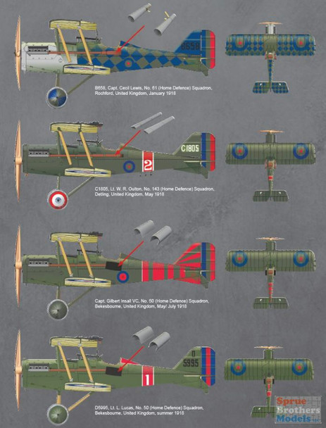 EDU82133 1:48 Eduard SE.5a Night Fighter