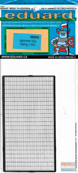 EDU99002 1:350 Eduard PE - Japanese Ship Railing