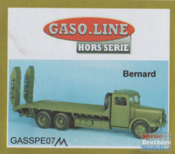 GSLSPE07M 1:48 Gaso.Line Bernard France 1940 (pre-painting/pre-built)