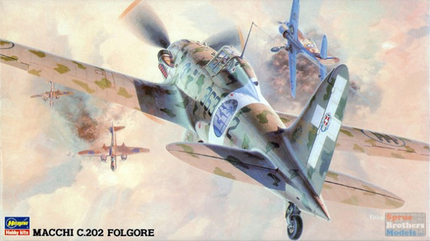 HAS09132 1:48 Hasegawa Macchi C.202 Folgore Italian Air Force Fighter