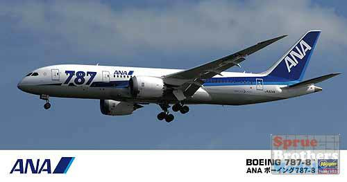 HAS10716 1:200 Hasegawa Boeing 787-8 ANA - Sprue Brothers Models LLC