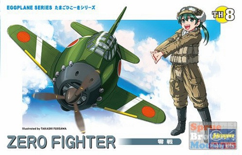 HAS60118 Hasegawa A6M Zero Fighter Egg Plane - Sprue Brothers
