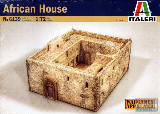 ITA6139 1:72 Italeri African House