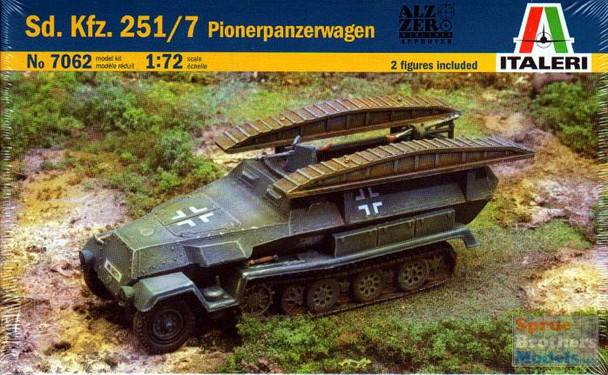 ITA7062 1:72 Italeri Sd.Kfz.251/7 Pionerpanzerwagen