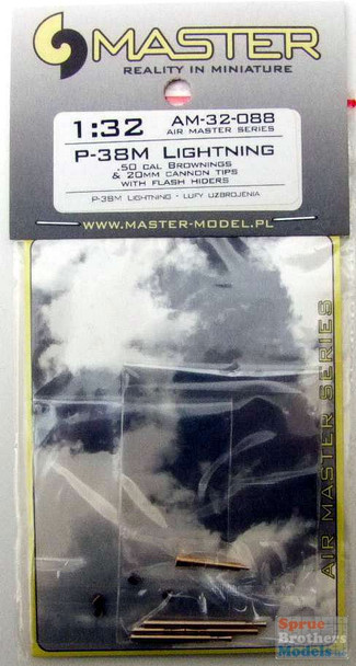 MASAM32088 1:32 Master Model P-38M Lightning Armament Set
