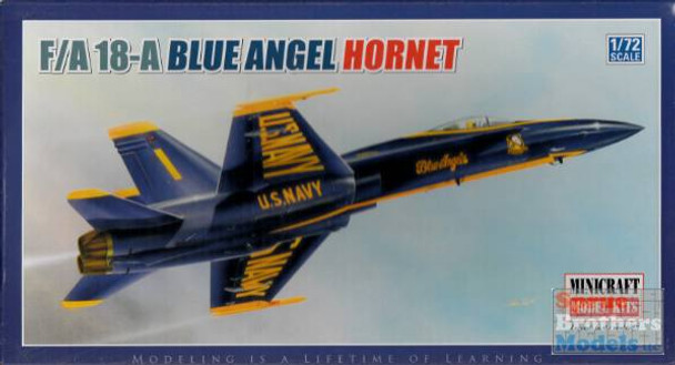 MIN11624 1:72 Minicraft F-18A Hornet Blue Angels