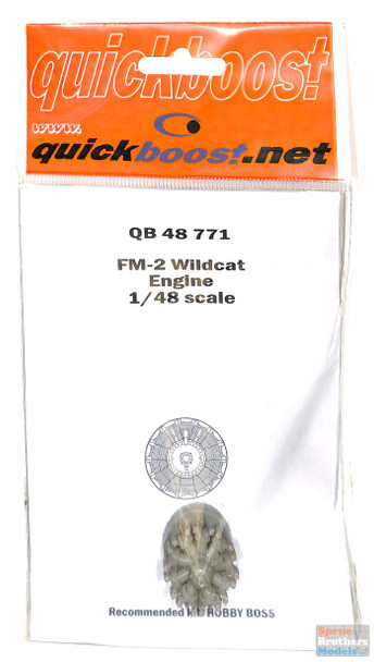 QBT48771 1:48 Quickboost FM-2 Wildcat Engine (HBS kit)