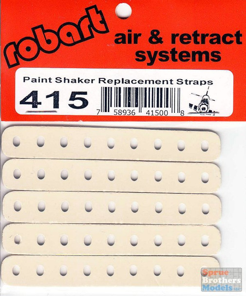 RBT415 Robart Paint Shaker Replacement Straps (5 pcs)