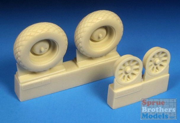 BARBR32380 1:32 BarracudaCast P-51 Mustang Diamond Tread Main Wheels