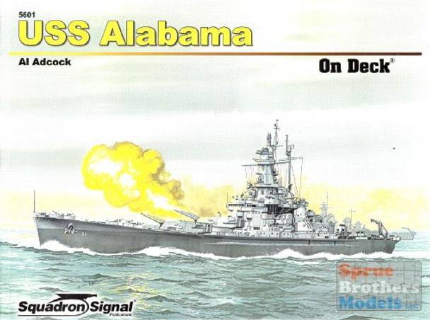 SQUB05601 Squadron On Deck  - USS Alabama  #B05601