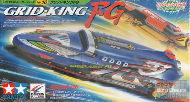 TAM17616 1:32 Tamiya Dungun Racer Grid-King FG DR-16