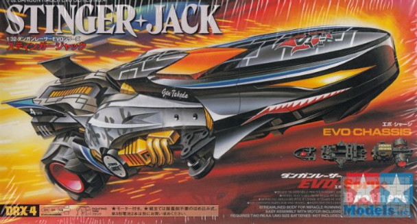 TAM17704 1:32 Tamiya Dungun Racer EVO - Stinger Jack DRX-4