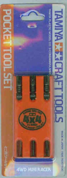 TAM74010 Tamiya Pocket Tool Set #74010