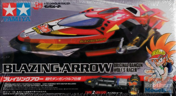 TAM94558 1:32 Tamiya Dungun Racer - Blazing-Arrow Type 2 Chassis