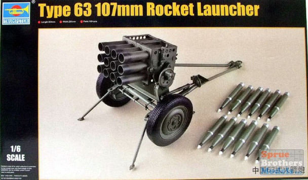 TRP01920 1:6 Trumpeter Type 63 107mm Rocket Launcher