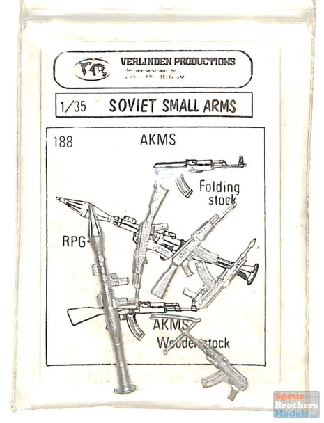 VER0188 1:35 Verlinden Soviet Small Arms