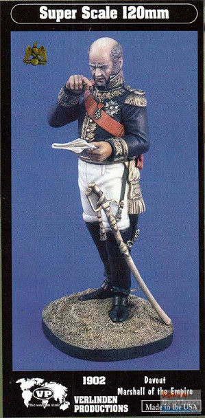 VER1902 120mm Verlinden Figure - Davout Marshall of the Empire