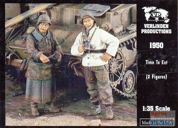 VER1950 1:35 Verlinden Figure Set - Time To Eat (2 figures)