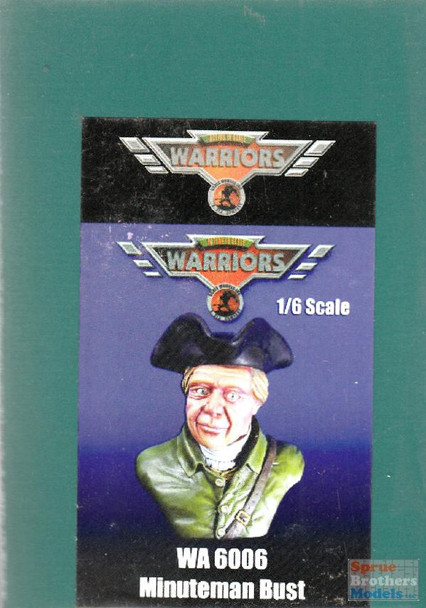 WAR06006 1:6 Warriors Bust - Minuteman ARW Bust
