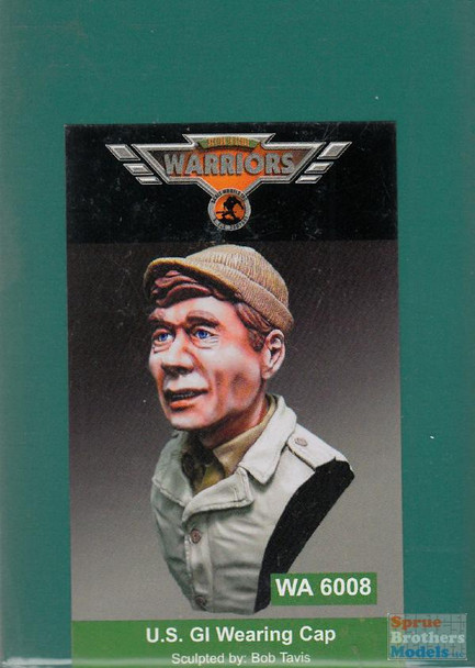 WAR06008 1:6 Warriors Bust - US GI Wearing Cap