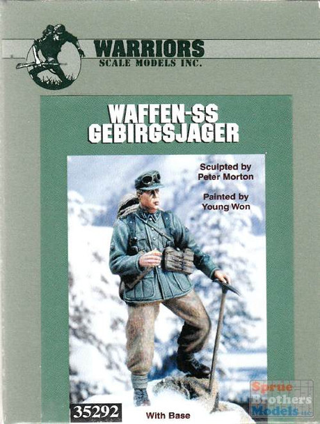 WAR35292 1:35 Warriors Waffen SS Gebirgsjager Figure Set