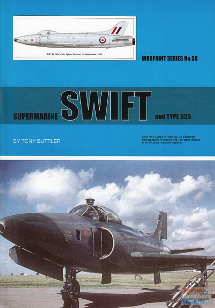 WPT058 Warpaint Books - Supermarine Swift