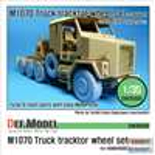 DEFDW35030 1:35 DEF Model M1070 Truck Tractor Sagged Wheel Set (HBS kit) #DW35030