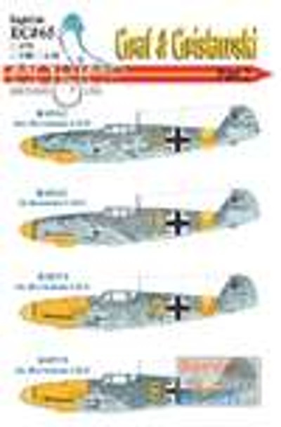 ECL32065 1:32 Eagle Editions Bf109F-4 Bf109G-2 Graf & Grislawski Part 2 #32065