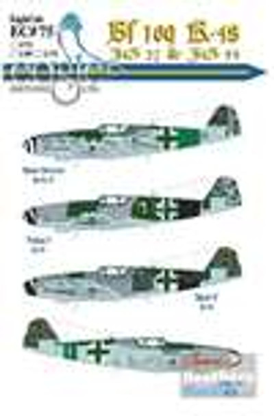 ECL32075 1:32 Eagle Editions Bf109K-4's JG27 JG53 #32075