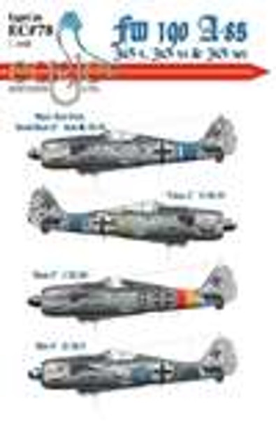 ECL32078 1:32 Eagle Editions Fw190A-8's JG5 JG54 JG301 #32078