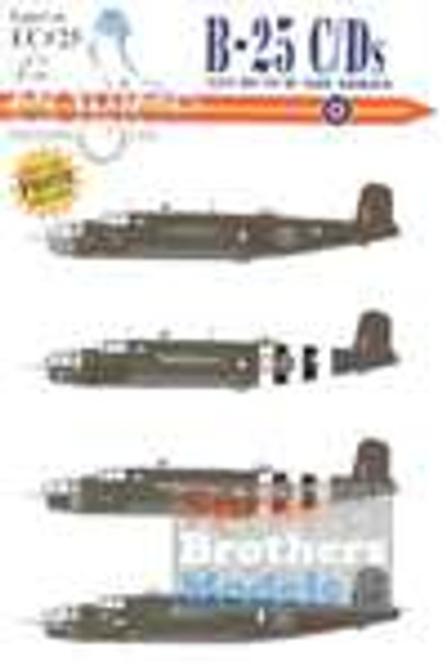 ECL72025 1:72 Eagle Editions B-25C B-25D Mitchell 320 Dutch Squadron #72025