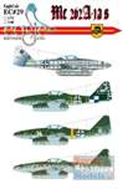 ECL72029 1:72 Eagle Editions Me262A-1a's #72029