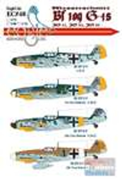 ECL72048 1:72 Eagle Editions Bf109G-4's JG27 JG52 JG53 #72048