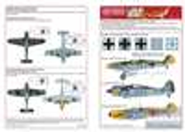 KSW148049 1:48 Kits-World Decals - Luftwaffe National Insignia for Me 109 variants #148049