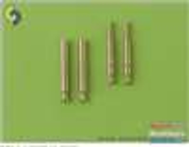 MASAM48009 1:48 Master Model Bf 109 E3 - E9, T Armament Set (MG 17 tips, MG FF barrels) #AM48009